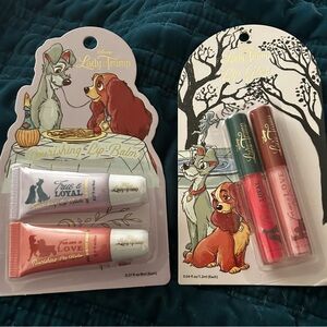 Disney Lady and the Tramp Lip Care Duo - Red, Pink